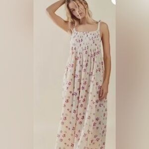FREE PEOPLE **AZURE MIDI DRESS** Medium